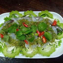 กุ้งแช่น้ำปลา