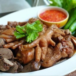 ไก่ต้มน้ำปลา เฮียโรจน์