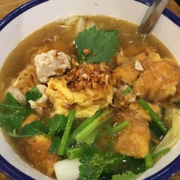 แกงจืดไข่น้ำไก่สับ