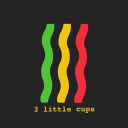 3 little cups van cafe