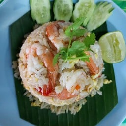 ข้าวผัดไข่ใส่หมูสับ (จานเล็ก