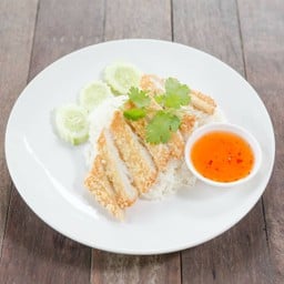 ข้าวมันปลาทอด