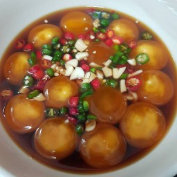 ไข่ดองซอสญี่ปุ่น สวนสยาม