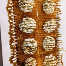 โรตีทิชชู่ วิปครีม คาราเมล