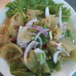 ยำเกี้ยมฉ่าย  ( ยำผักกาดดอง )