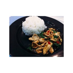 ข้าวกะเพราไก่.