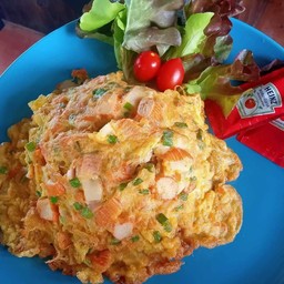 ข้าวไข่เจียวปูอัดเบนโตะ