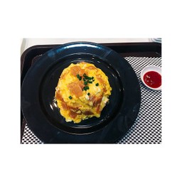 ข้าวไข่ข้นแฮมไก่