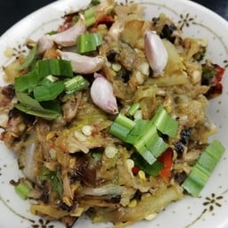 น้ำพริกมะเขือเผาแมงดา