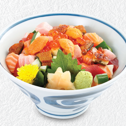 ข้าวหน้ารวมหั่นเต๋า