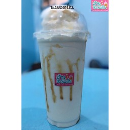 นมสดปั่น แก้ว22ออนซ์