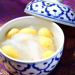 ลูกตาล+แปะก๊วยลอยแก้ว