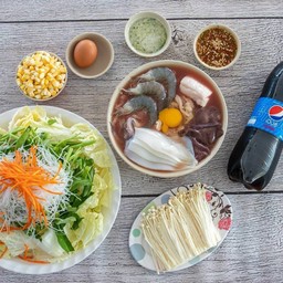 หมูกระทะชุดใหญ่