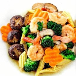 ข้าวผัดผักรวม