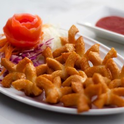 ไส้กรอกไก่ทอด