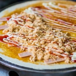 พริกเผา   แฮม  หมูหยอง