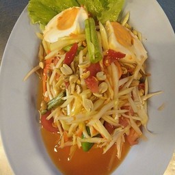 ตำไทยไข่เค็ม