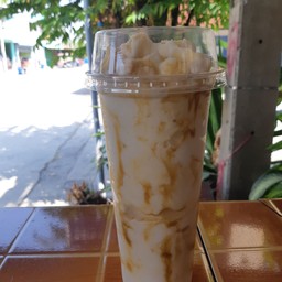 นมสดปั่นคาราเมล