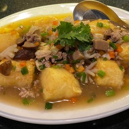 Deep Fried Tofu With Gravy Sauce