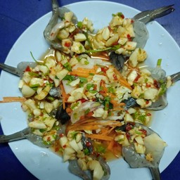 กุ้งแช่น้ำปลา