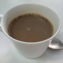 นมสด-โอวัลตินร้อน 1 ถุง