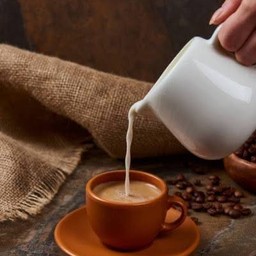 นมสด-กาแฟร้อน 1 ถุง