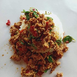 กะเพราซาว5&ข้าวผัดน้ำพริกต่างๆ