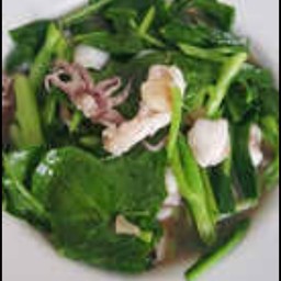 คน้าปลาหมึก,กุ้ง