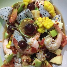ร้าน พี่โฟล์ค แซบสะเดิด ตลาดชายน้ำ ปราจีนบุรี