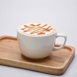 คาราเมล แมคคิอาโต ร้อน