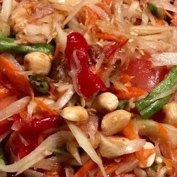 ตำโคราช (ใส่ปลาร้า)