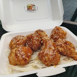 [อร่อยซ่ากับโค้ก] ไก่ทอดซอสเกาหลี + โค้กกระป๋อง
