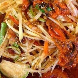 ตำปูปลาร้า หอยดอง