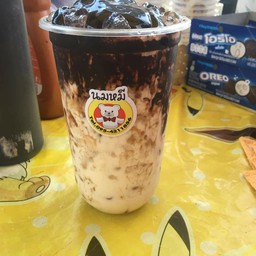 นมหมีปั่น ลาวากาแฟ