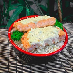 [NEW!!] SALMONTSU DON ข้าวหน้าแซลมอนทอดกรอบ