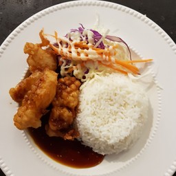 ข้าวปลาทอดเทริยากิ