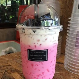 เฉาก๊วยนมชมพู