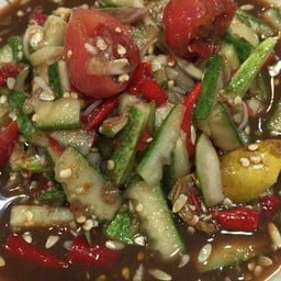 ตำแตง ปูปลาร้า