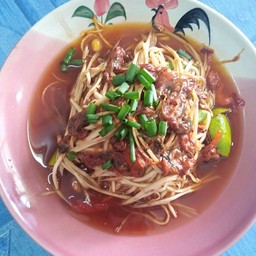 ตำหอยดอง