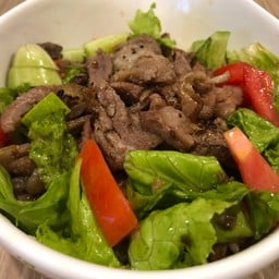 MIX SALAD WITH LAMB SHAWARMA
