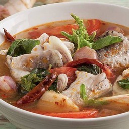 ต้มยำปลากะพง