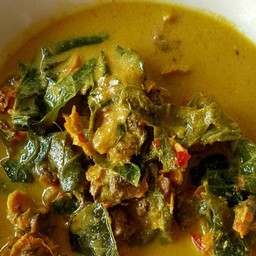 แกงหอยแครง ใบชะพลู