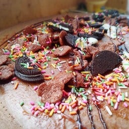 แป้งชอคโกแลต+แยมสตอเบอรี่+โกโก้ครั้นช์+โอริโอ้+เรนโบว์