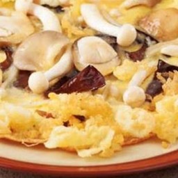 ข้าวไข่เจียวใส่เห็ด2ฟอง