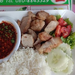 ข้าวหมูทอด