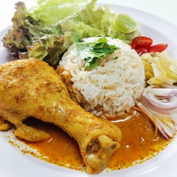 ข้าวหน้าแกงข้าวซอยไก่นุ่ม