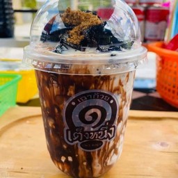 เฉาก๊วยโกโก้ไซรัปนมสด