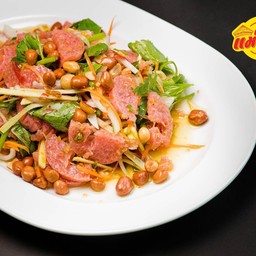 ยำแหนมหมู (ใหญ่)