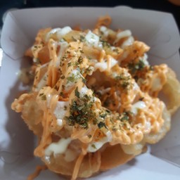 หอมทอด ราดชีส มายองเนส