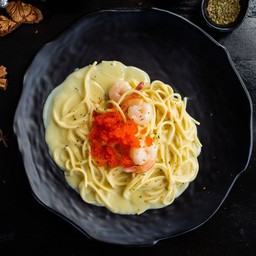 คาเปลินีไข่กุ้ง